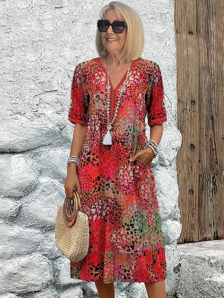 Coastal Wrap Dress