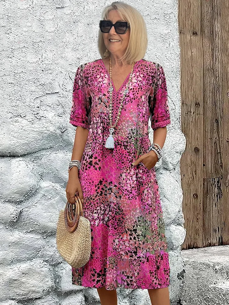 Coastal Wrap Dress