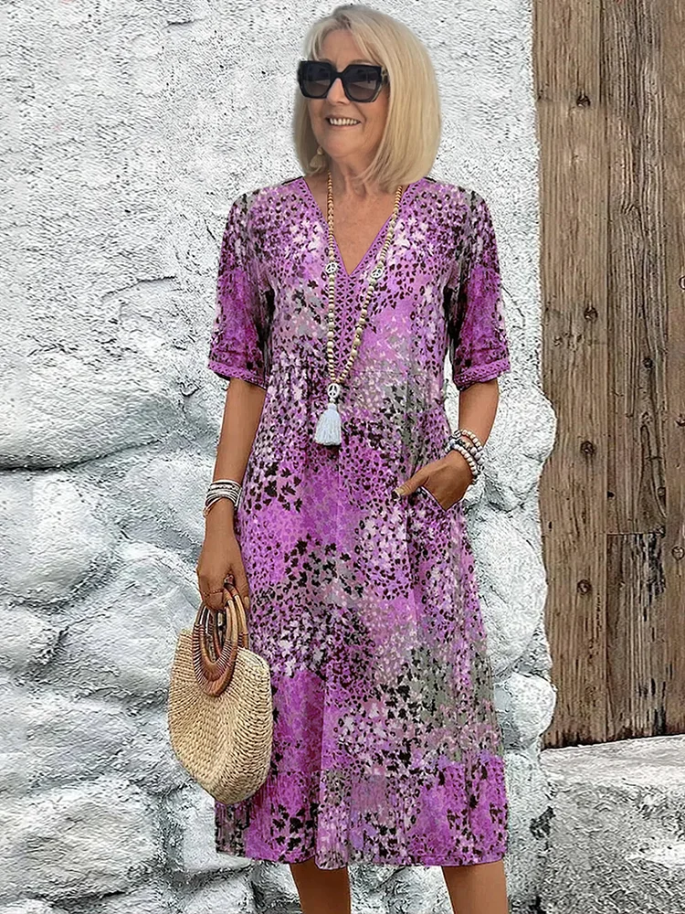 Coastal Wrap Dress