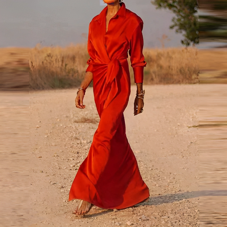 Everyday Satin Dress