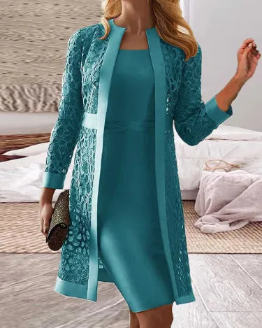 Sunset Ruched Dress