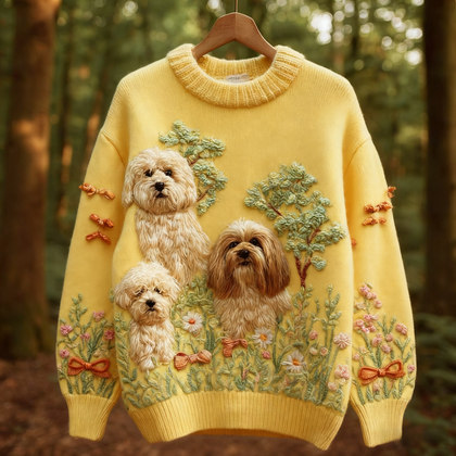 Easy Buttoned Sweater