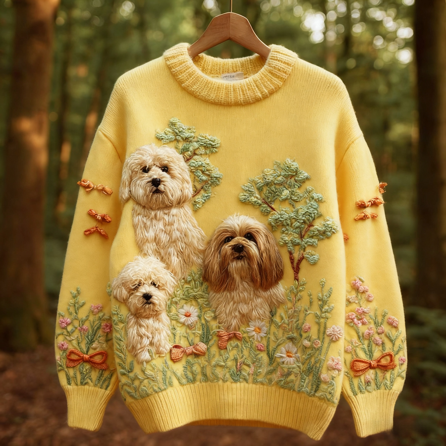 Easy Buttoned Sweater