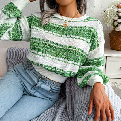 Easy Cropped Sweater