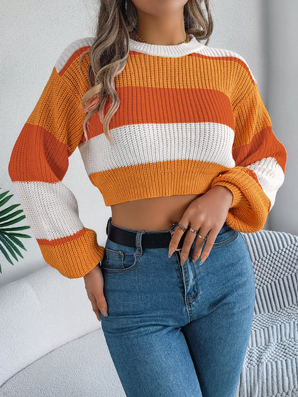 Textured Ribbed Sweater