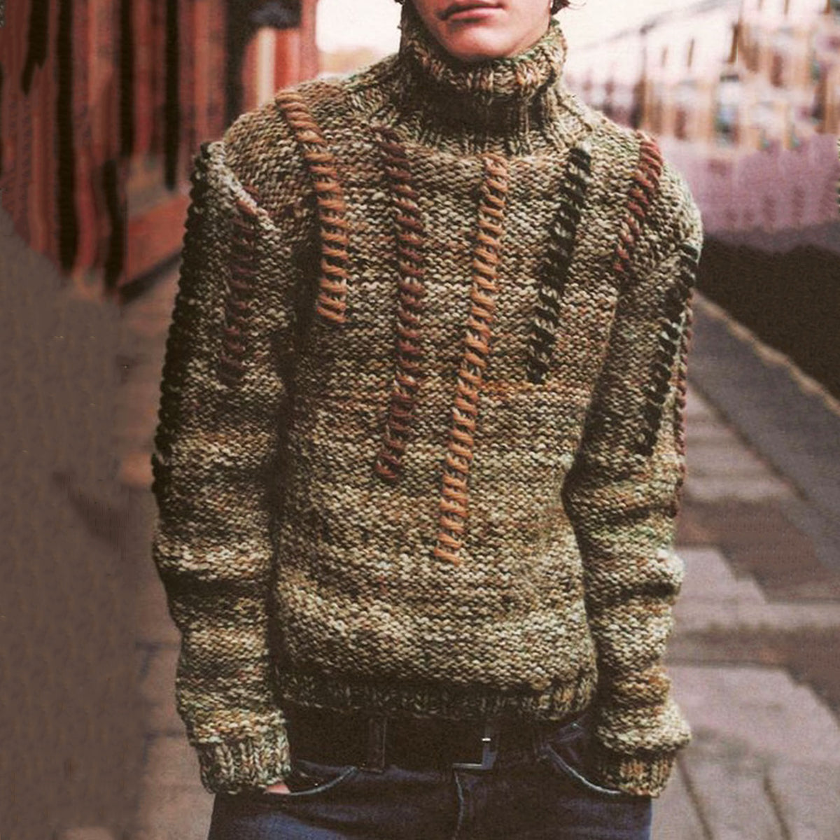 Warm Cropped Sweater