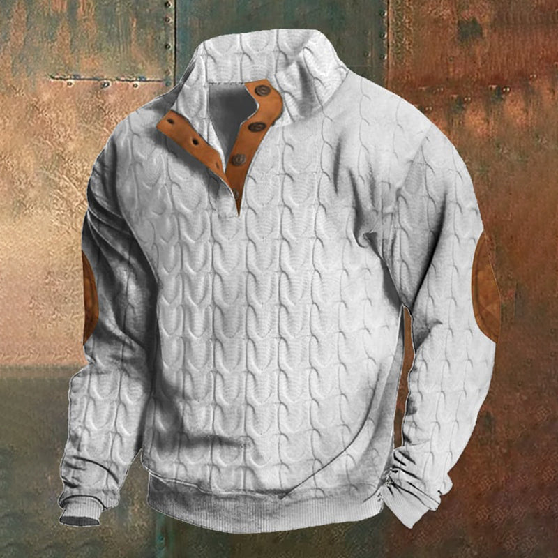 Casual Buttoned Sweater