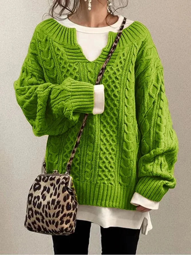 Soft Cable Sweater