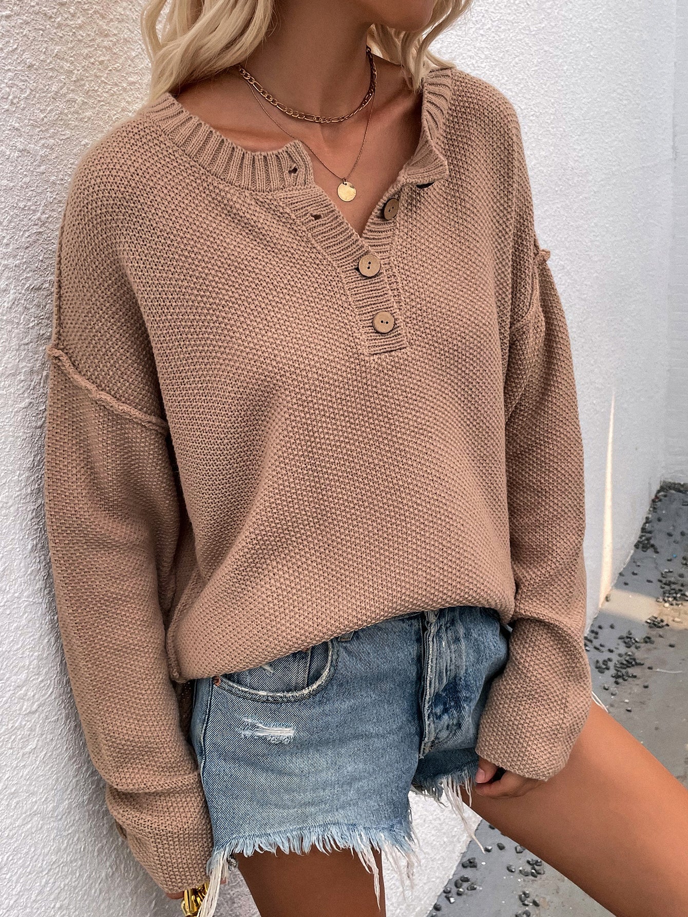 Relaxed Ribbed Sweater
