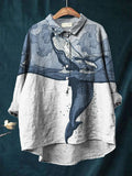 Relaxed Long-Sleeve Shirt