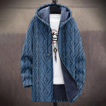 Soft Hooded Coat