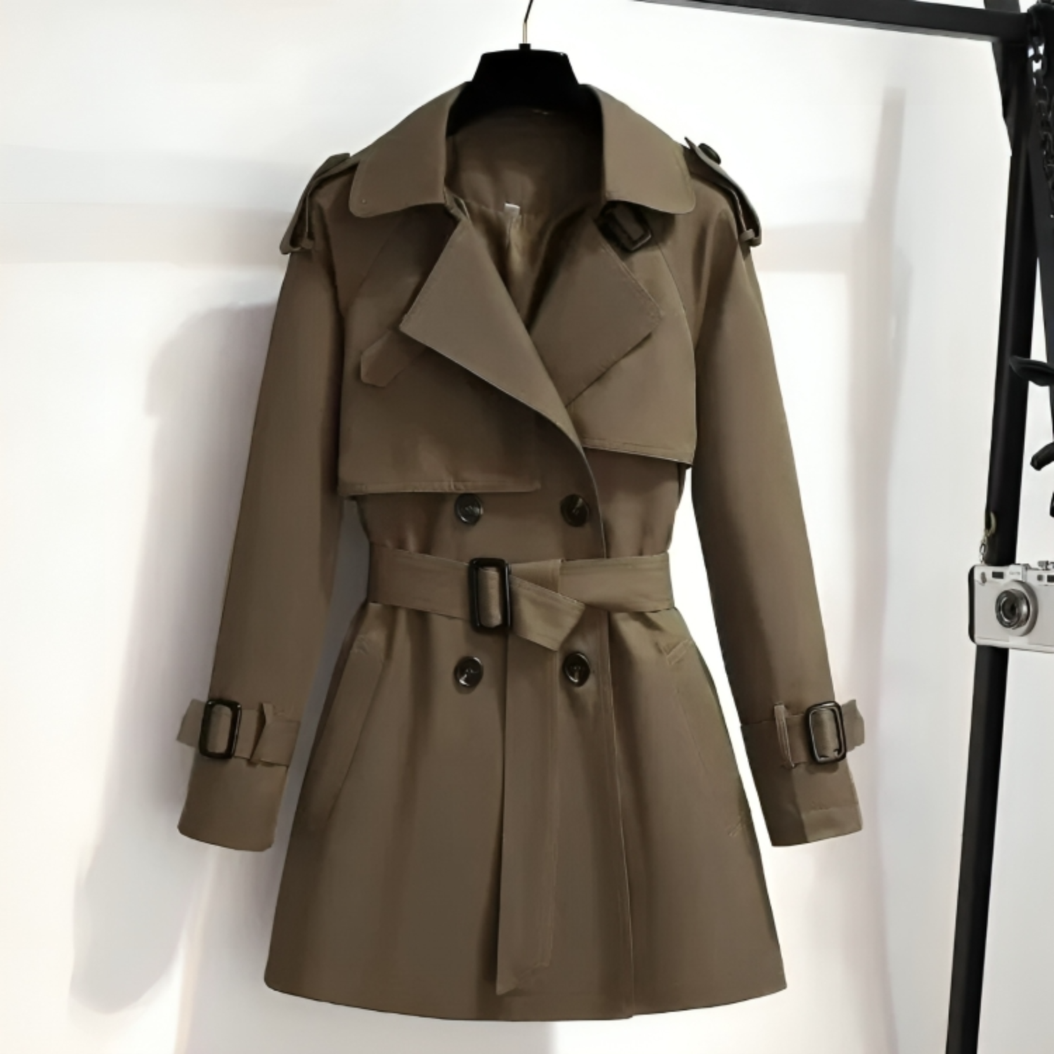 Soft Hooded Coat