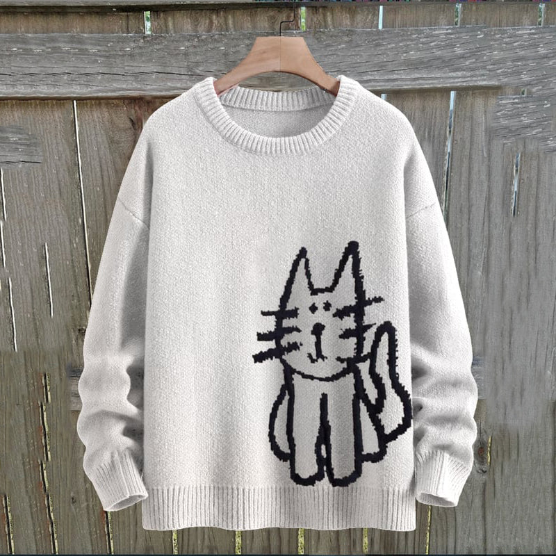 Casual V-Neck Sweater