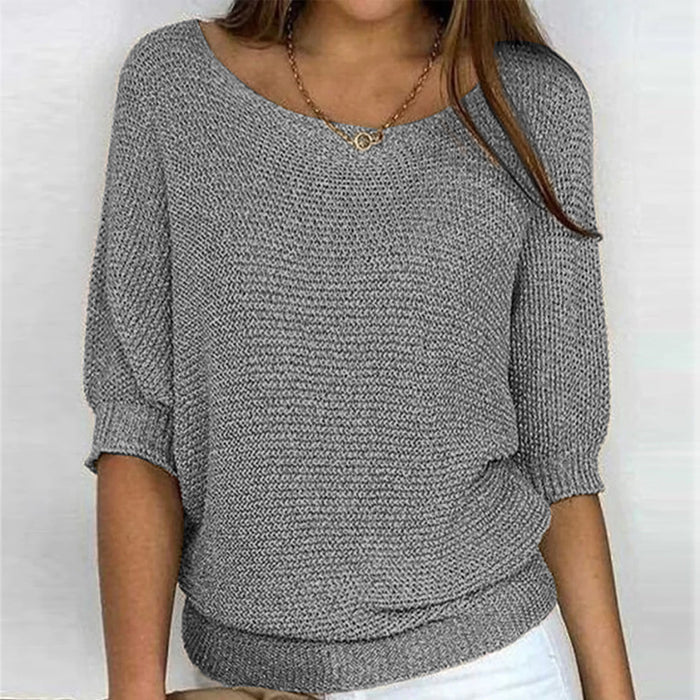 Textured Knit Sweater