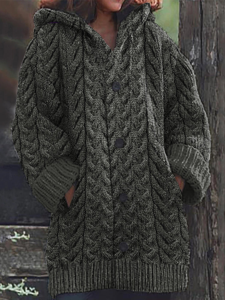 Textured Cropped Sweater