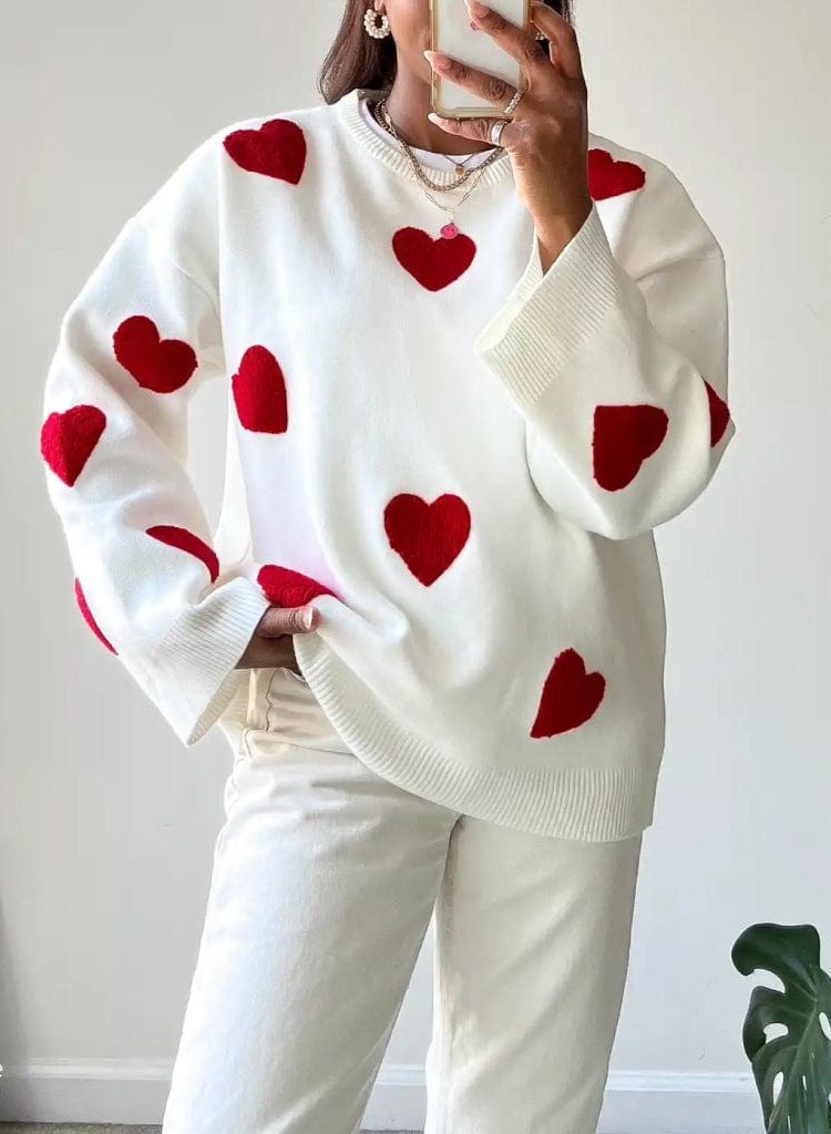 Relaxed Buttoned Sweater