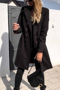 Elegant Double-Breasted Coat