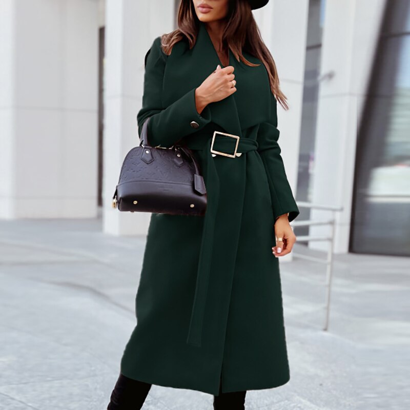 Classic Double-Breasted Coat