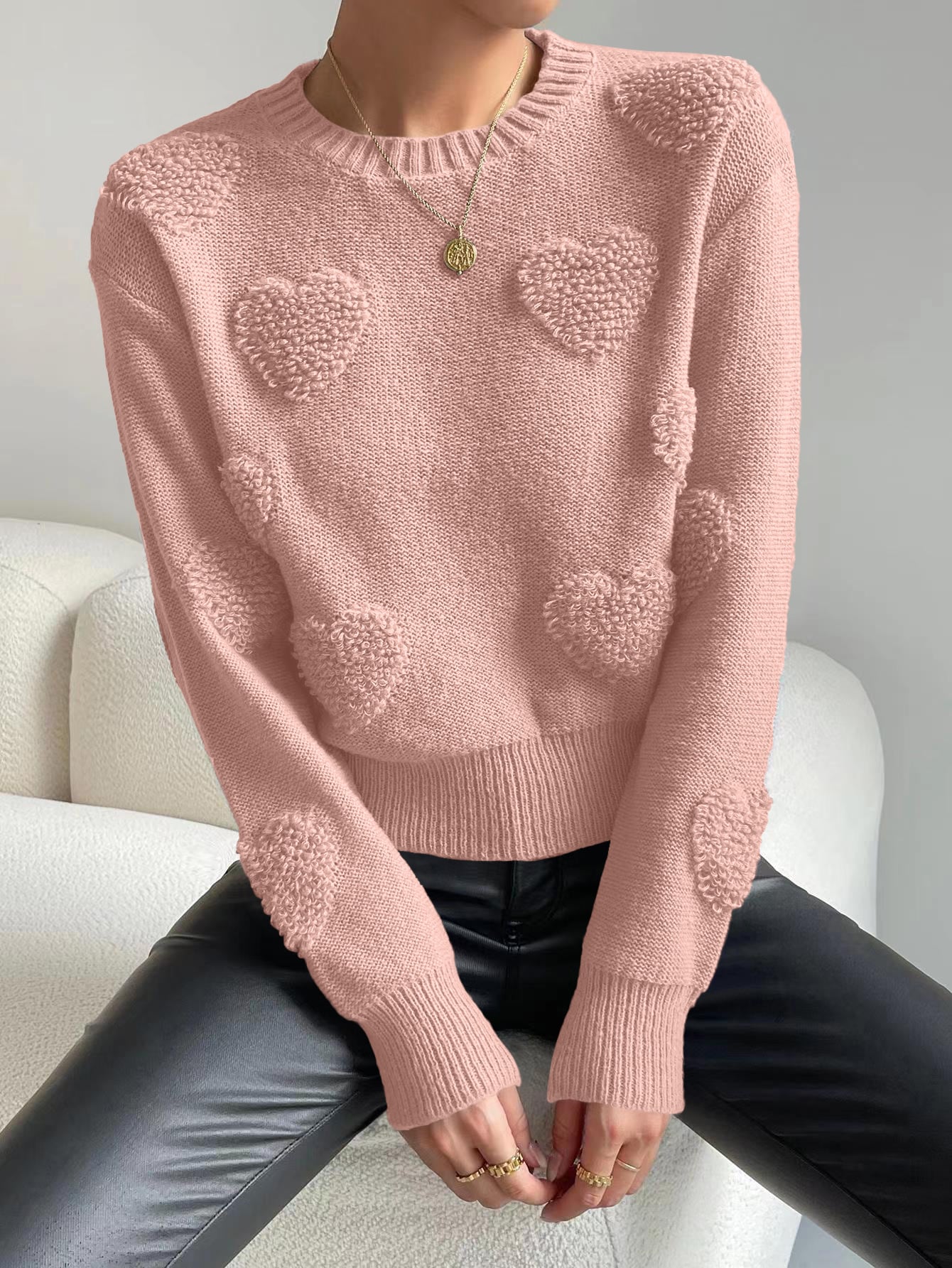 Classic Cropped Sweater