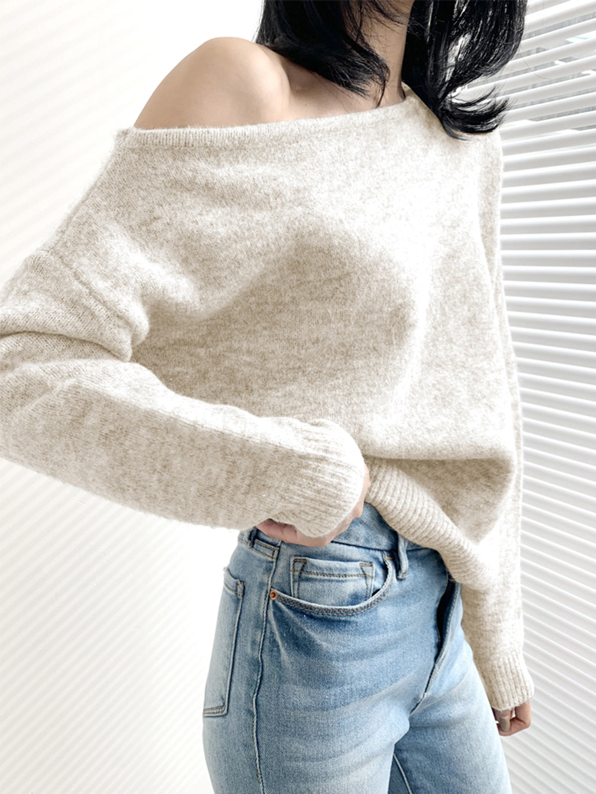 Classic Cropped Sweater