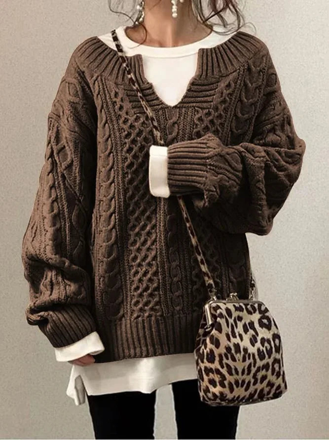 Soft Cable Sweater