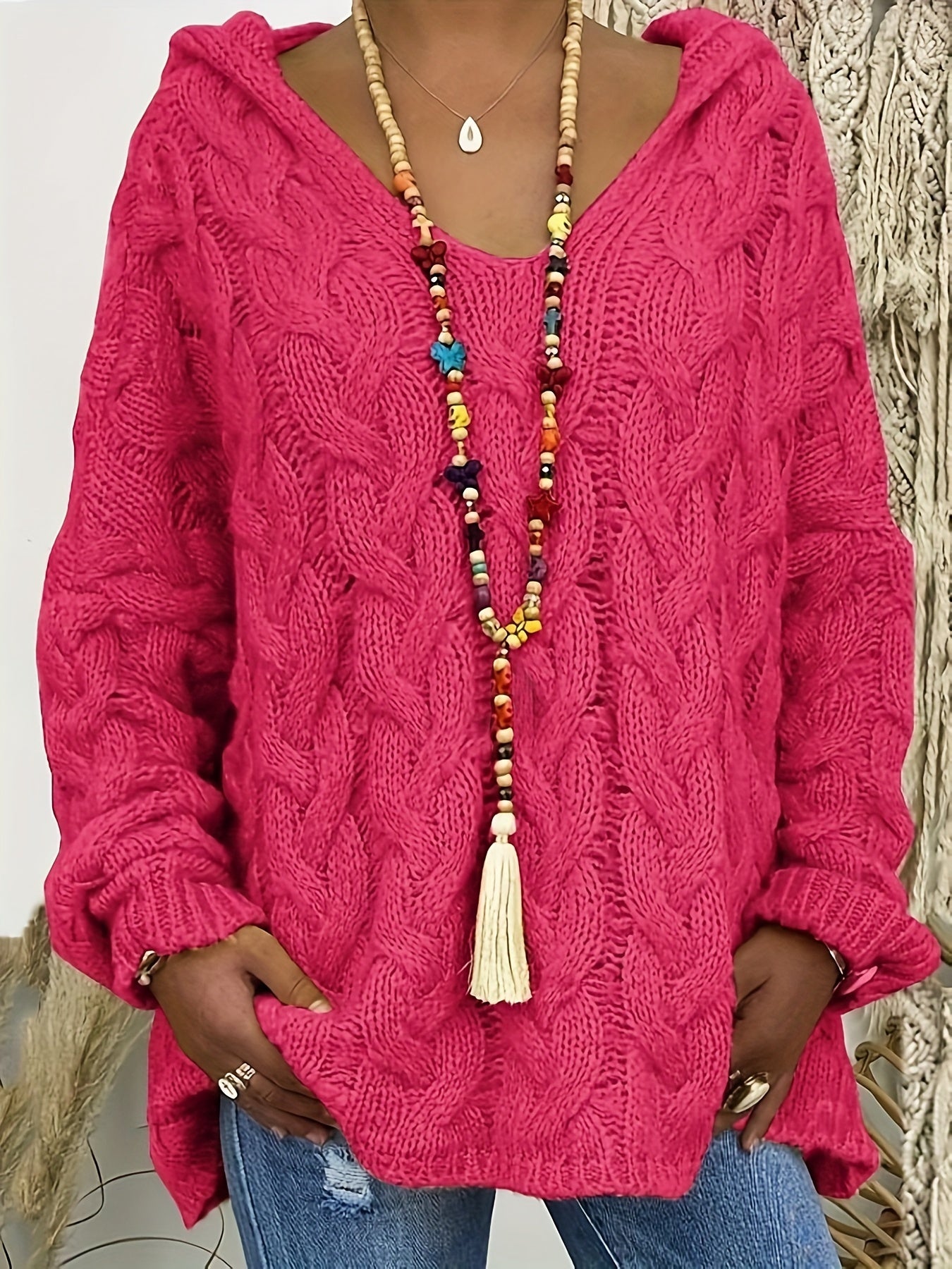 Warm Buttoned Sweater