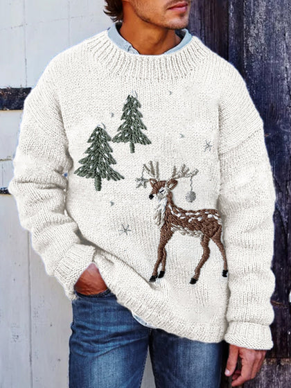 Relaxed Buttoned Sweater