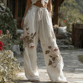 Stretch Linen Pants