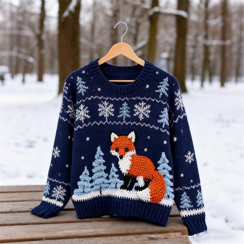Relaxed Cropped Sweater
