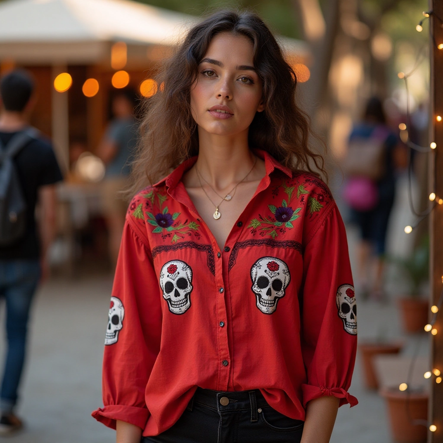 Relaxed Printed Shirt