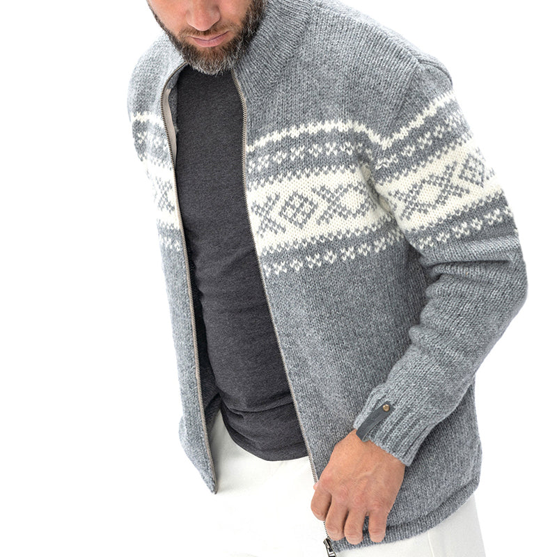 Warm Buttoned Sweater