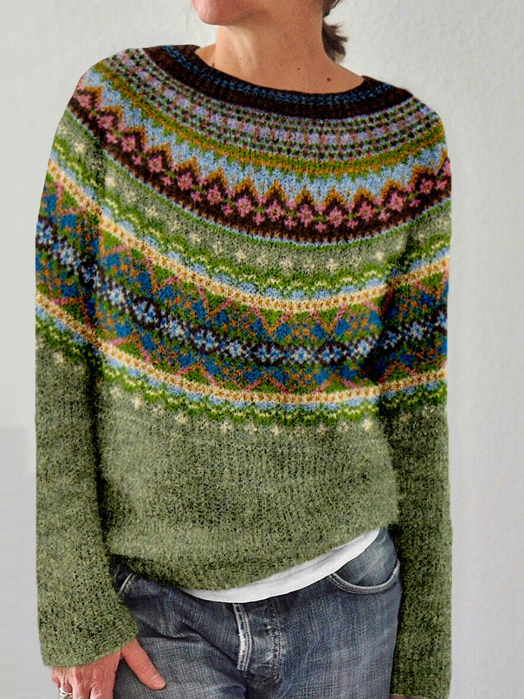 Casual Striped Sweater