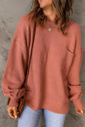 Casual Ribbed Sweater
