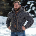 Textured V-Neck Sweater