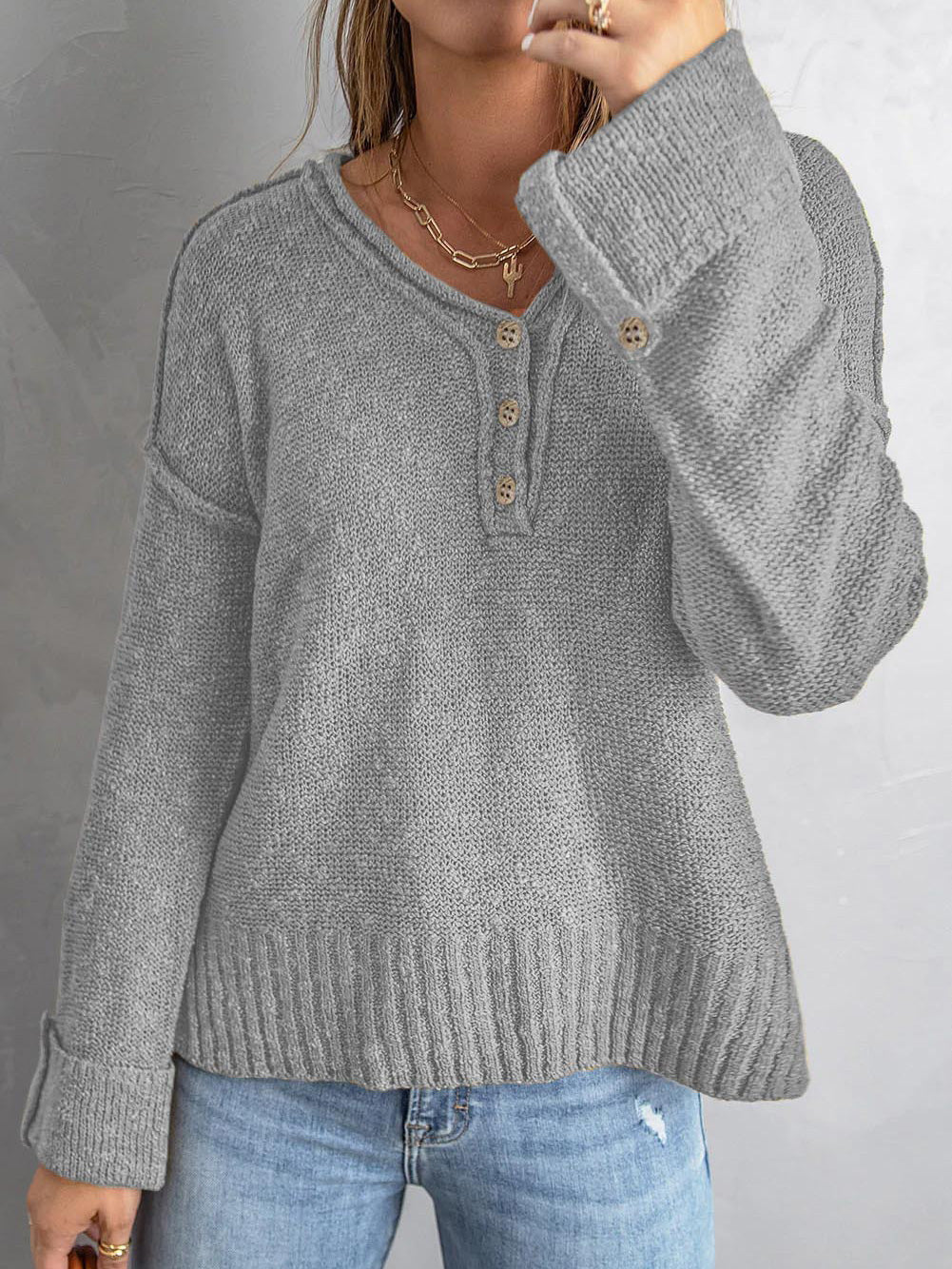 Weekend Cropped Sweater