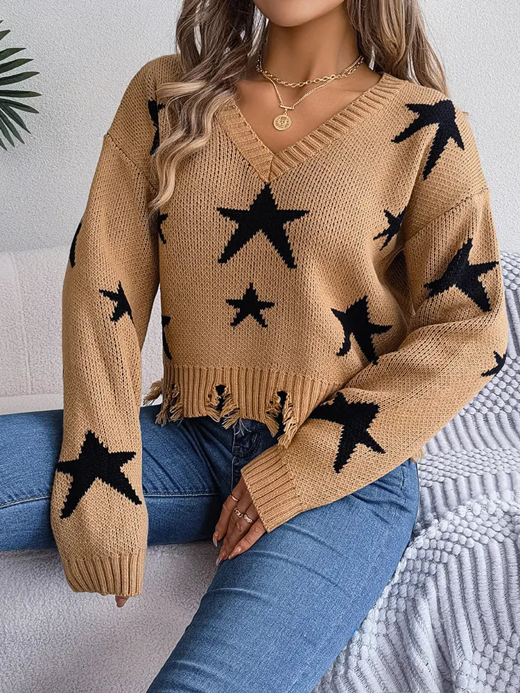 Relaxed Buttoned Sweater