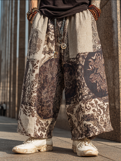 Easy Belted Pants