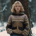 Textured V-Neck Sweater