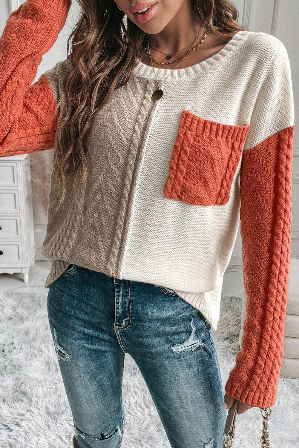Warm Buttoned Sweater