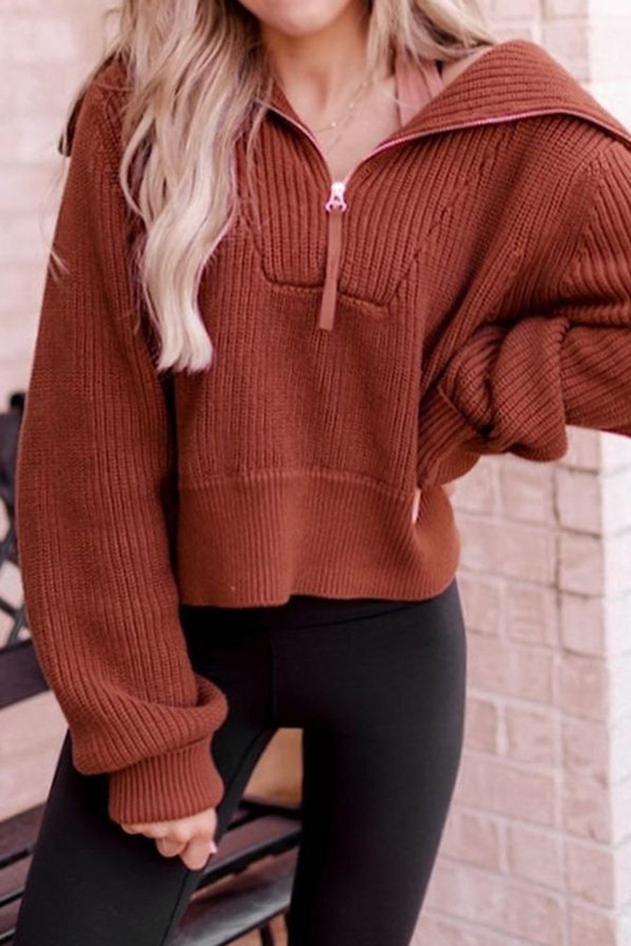Everyday Buttoned Sweater