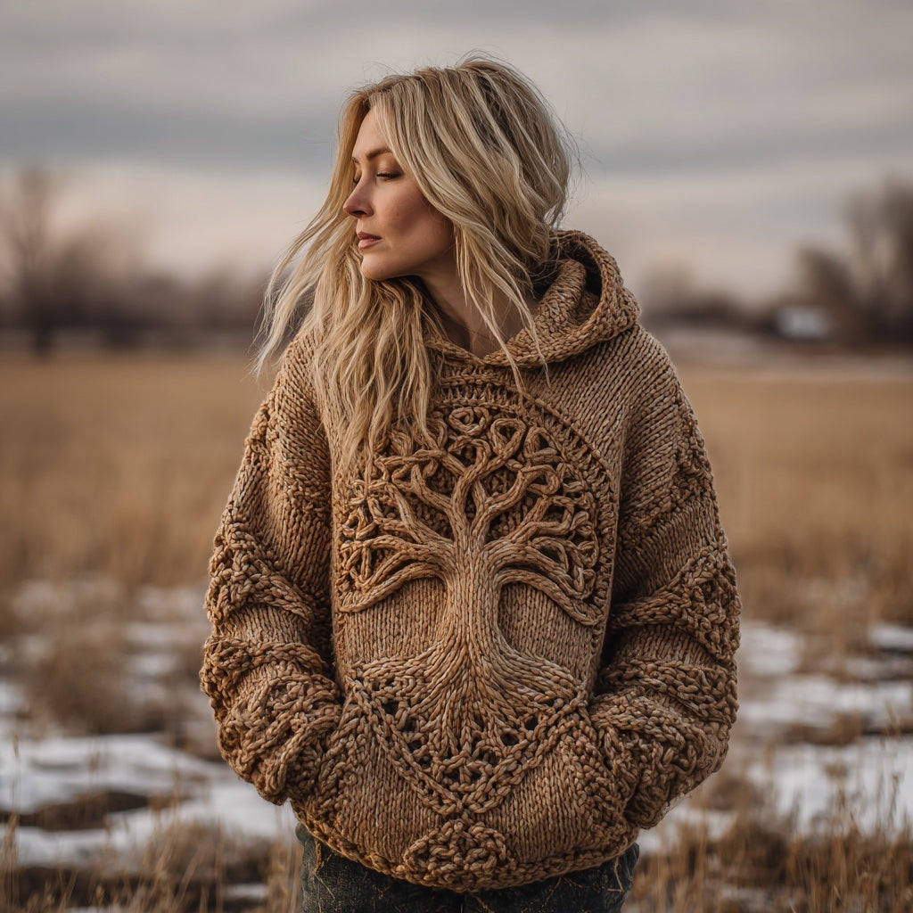 Textured Knit Sweater