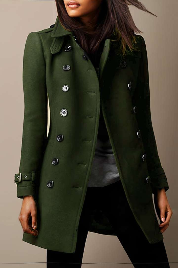 Everyday Double-Breasted Coat