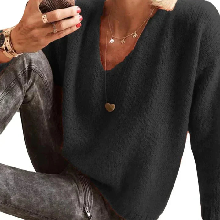 Textured Cable Sweater