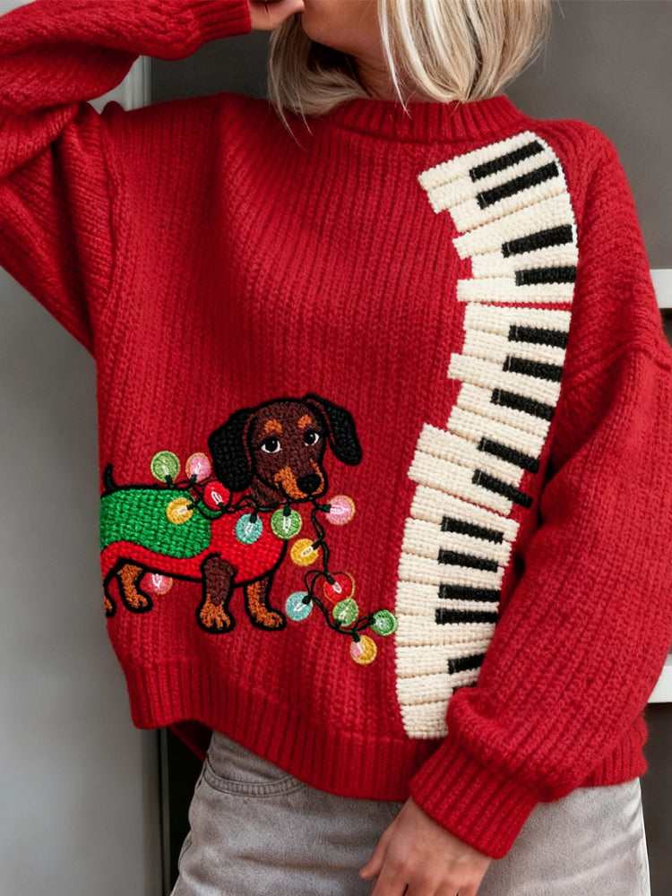 Relaxed Cropped Sweater