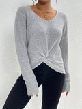 Warm V-Neck Sweater