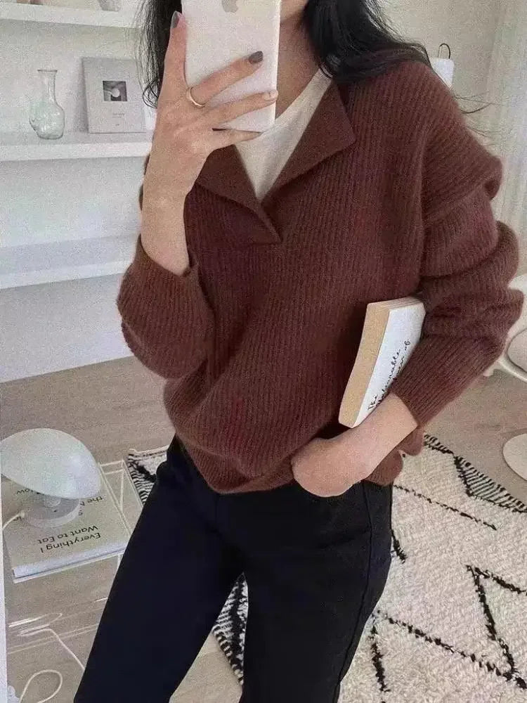 Relaxed Textured Sweater