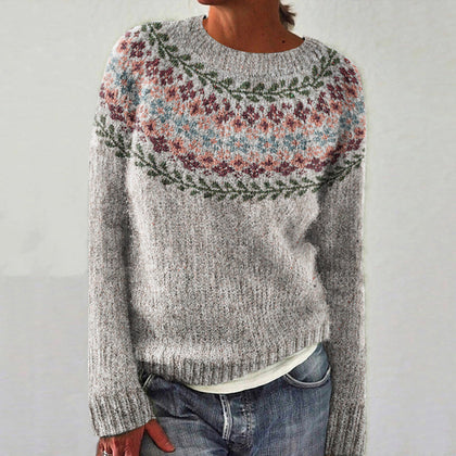 Textured Buttoned Sweater