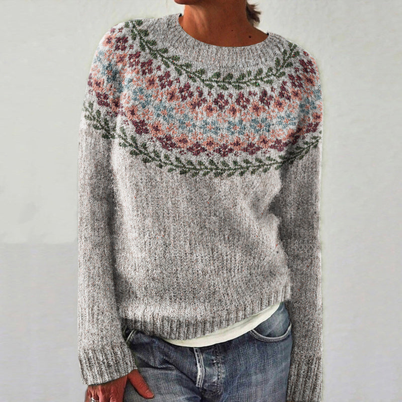 Textured Buttoned Sweater
