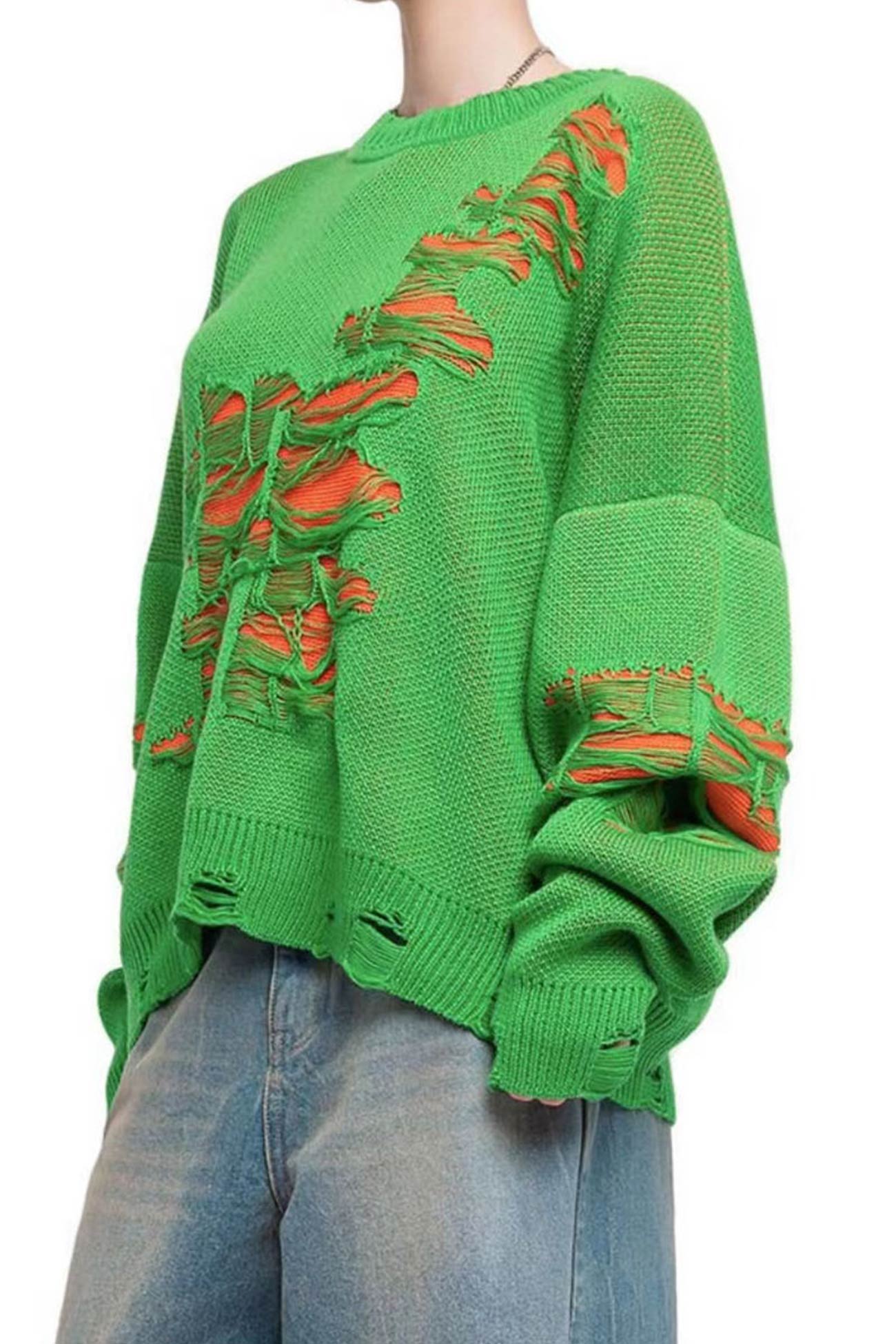Relaxed V-Neck Sweater