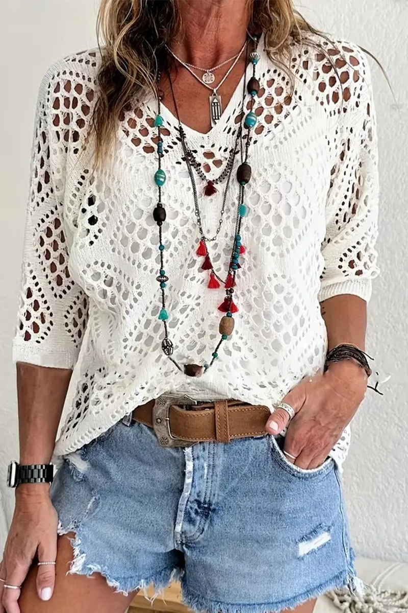 Warm V-Neck Sweater
